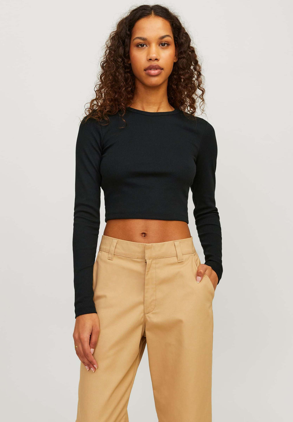 JXFELINE  - Long sleeved top - black