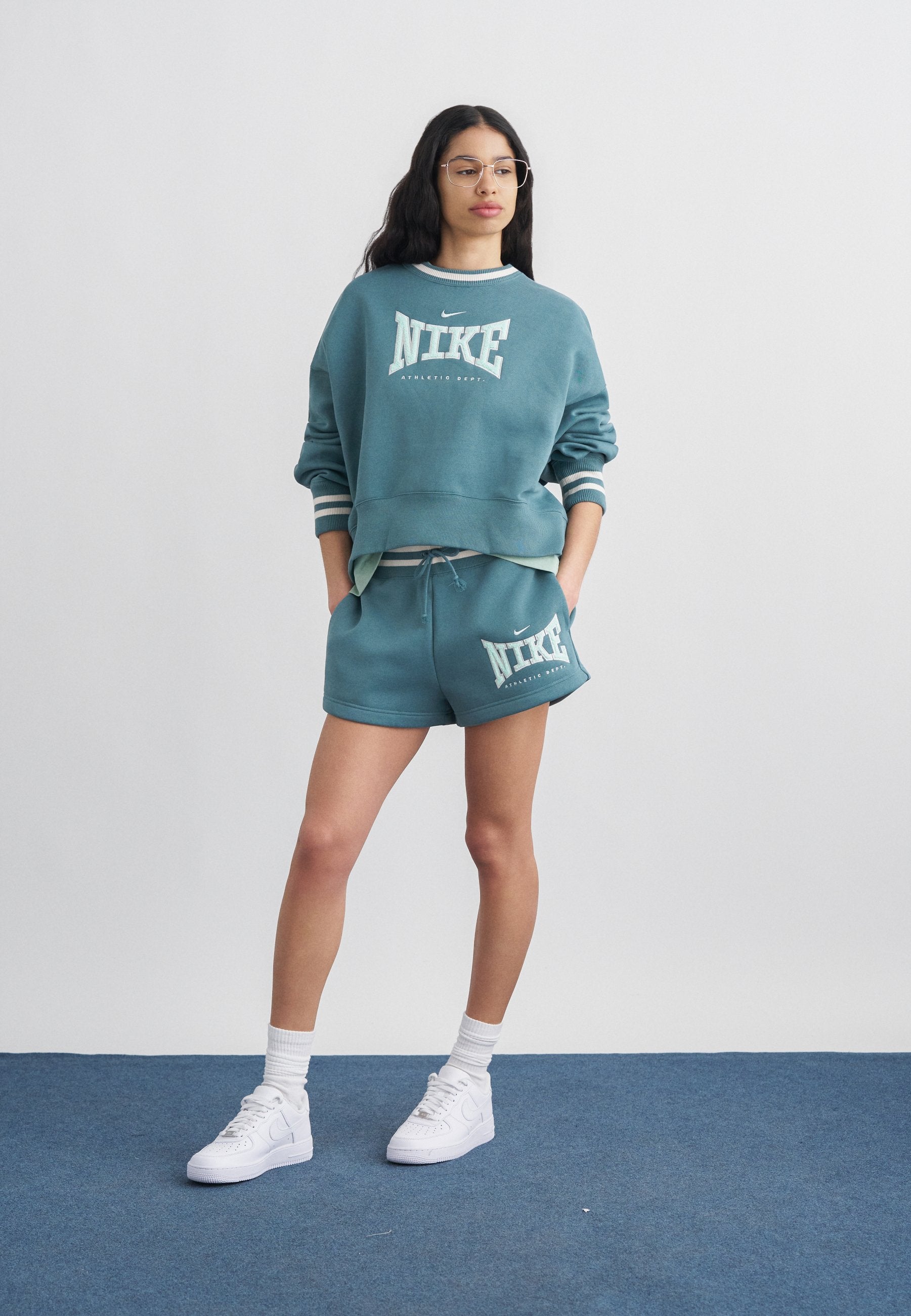 CREW - Sweatshirt - mineral slate