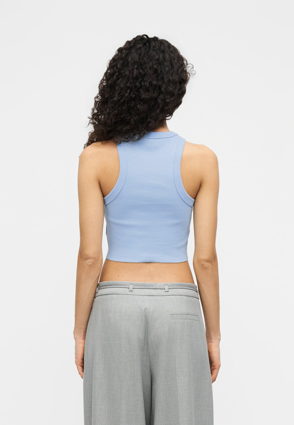 BABY TANK - Top - open blue