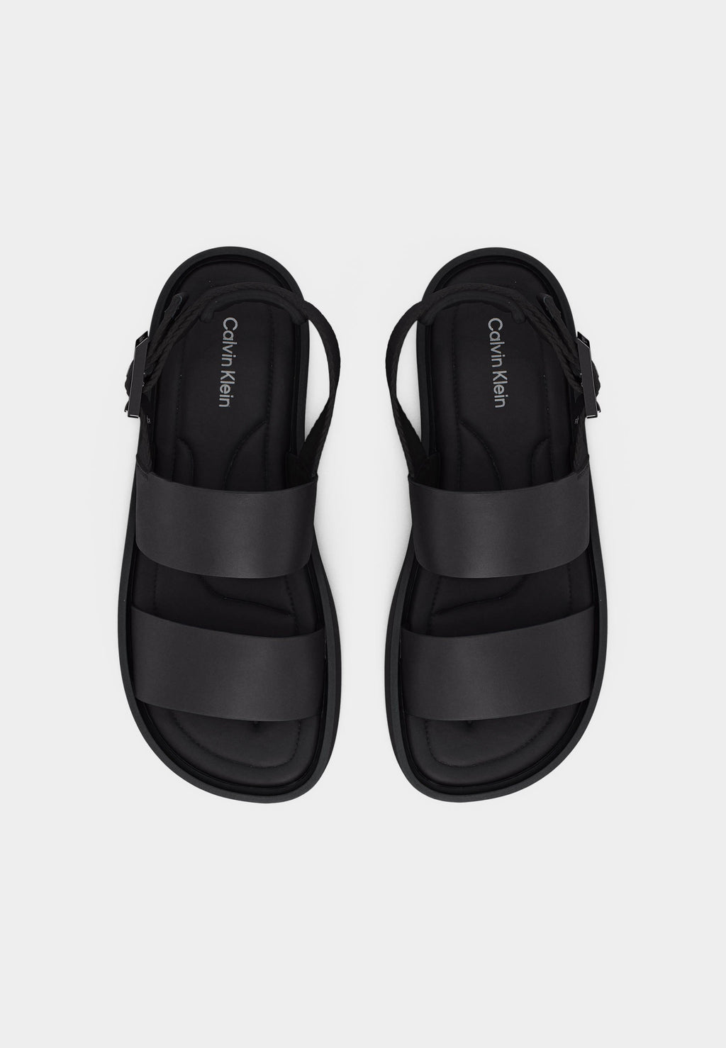 ERGON BACK STRAP - Sandals - triple black