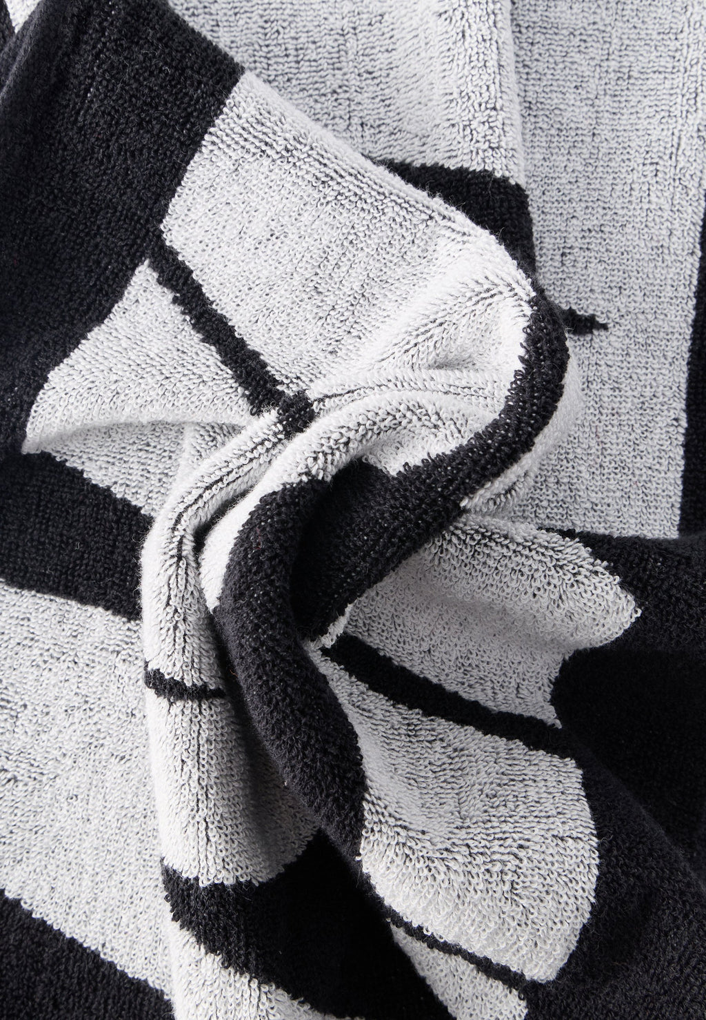 MEDIUM GRAPHIC UNISEX - Towel - black/white