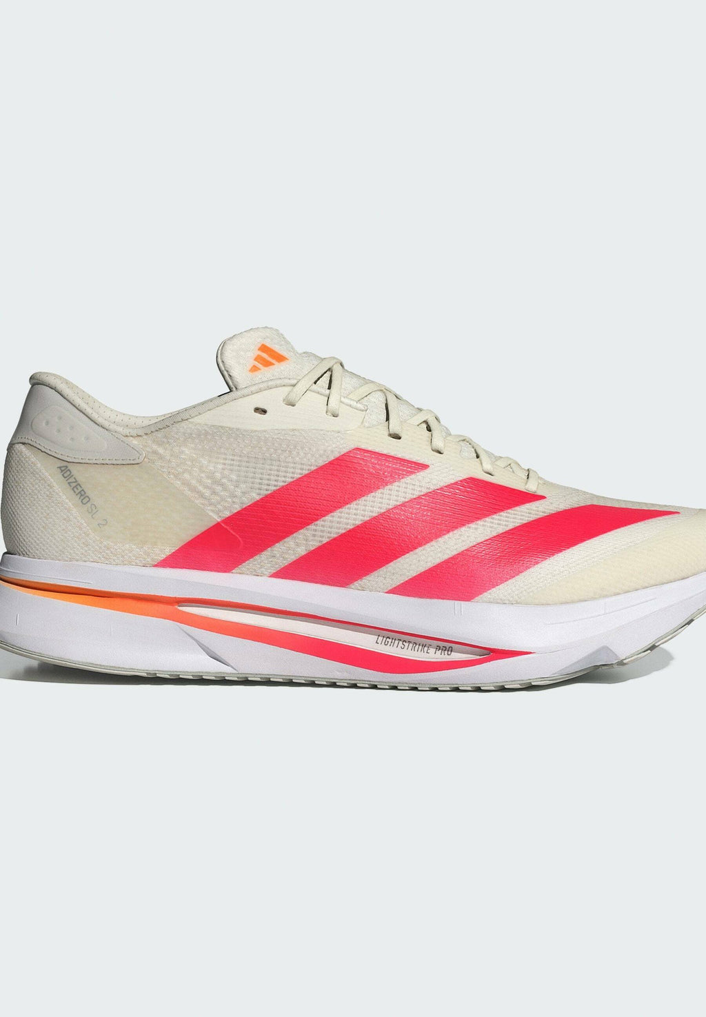 ADIZERO SL2 - Road running shoes - off white/pure orange/lucid red