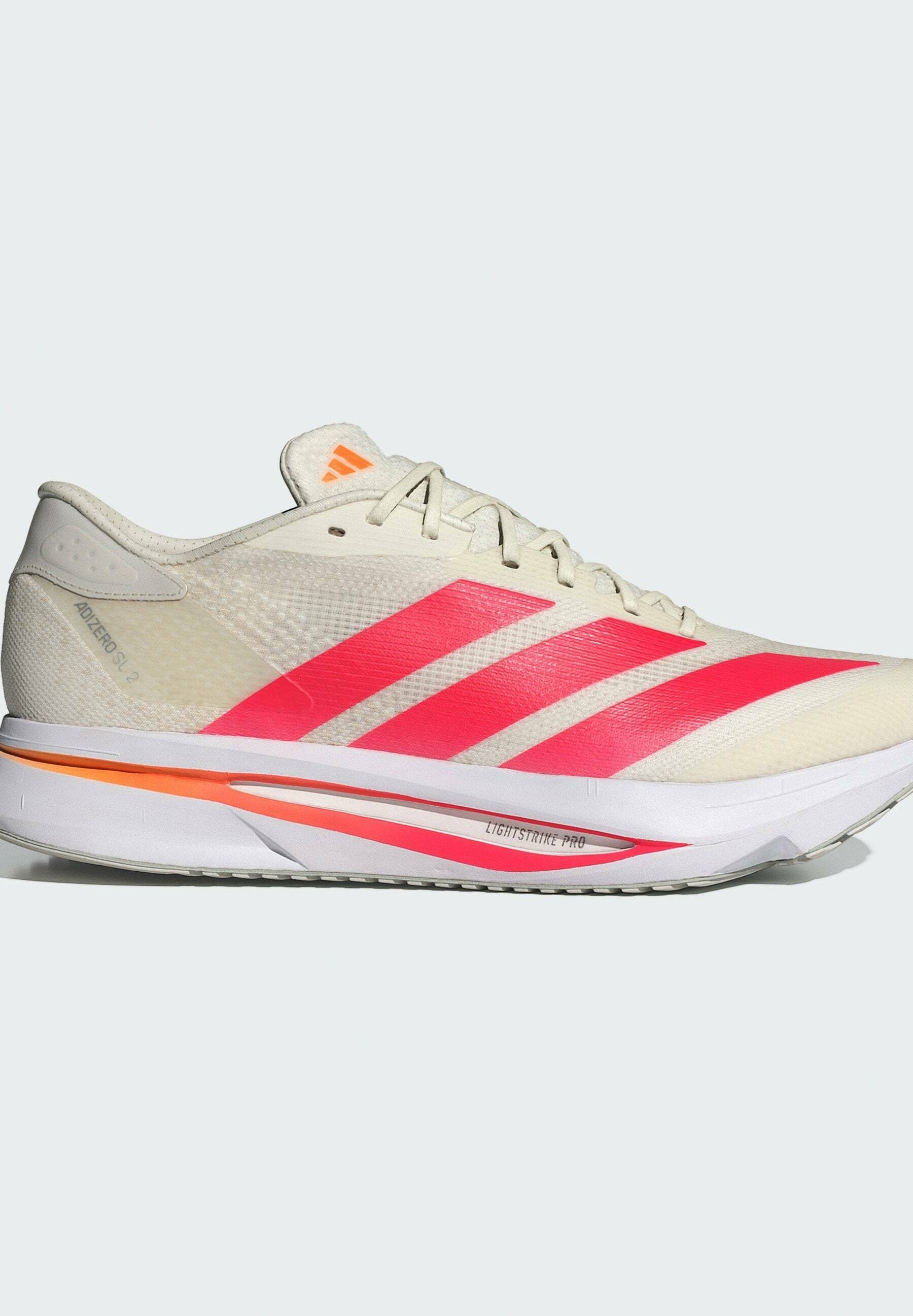 ADIZERO SL2 - Road running shoes - off white/pure orange/lucid red