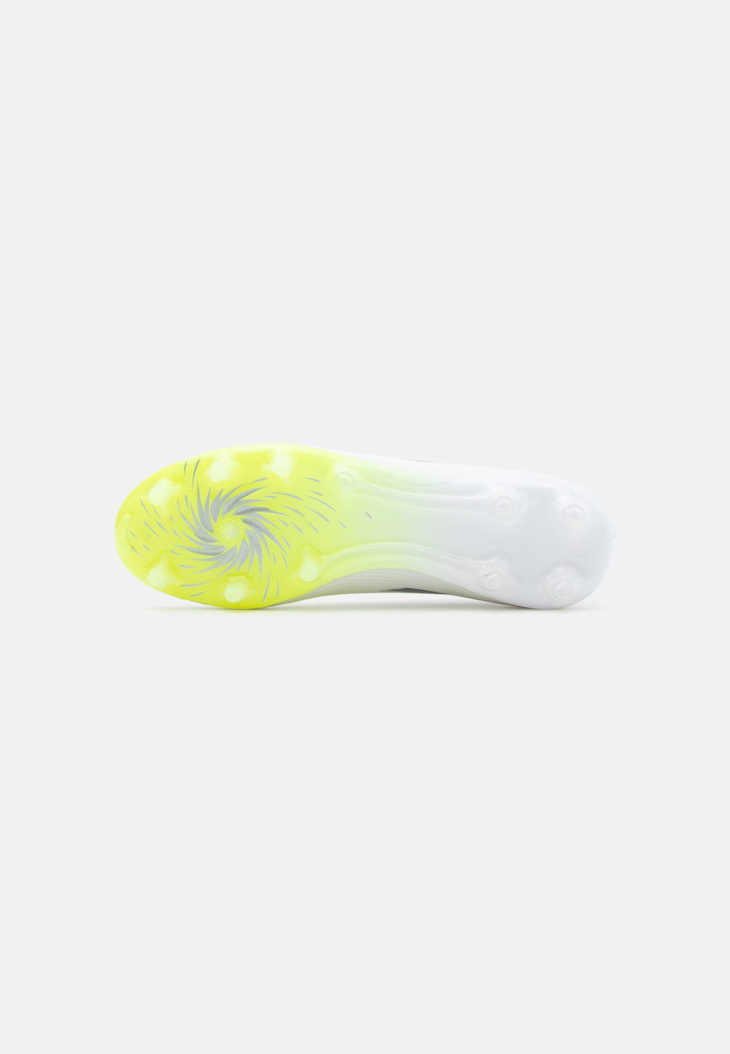 F50 SPARKFUSION LEAGUE MID CUT - Football boots artificial grass - footwear white/iron metallic/hi res yellow
