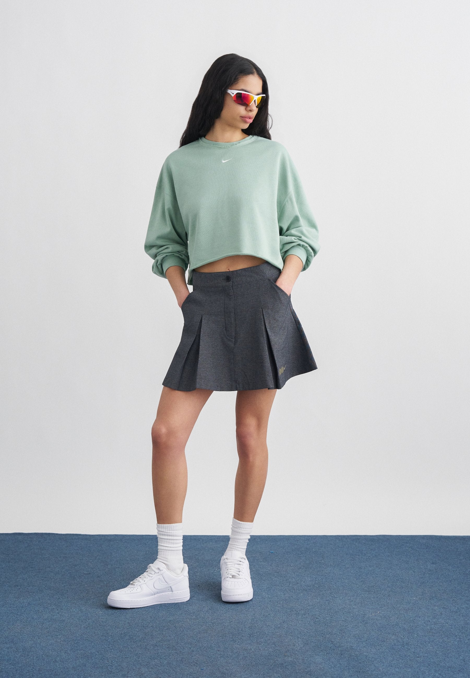 CHILL CREW - Sweatshirt - buhar/yelken