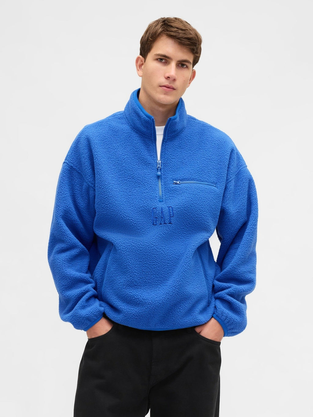 LOGO ARCTIC - Fleece jumper - imperial blue
