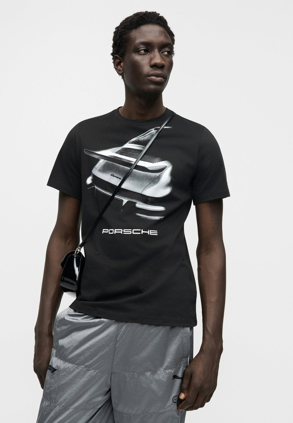 GRAPHIC TEE - Print T-shirt - black