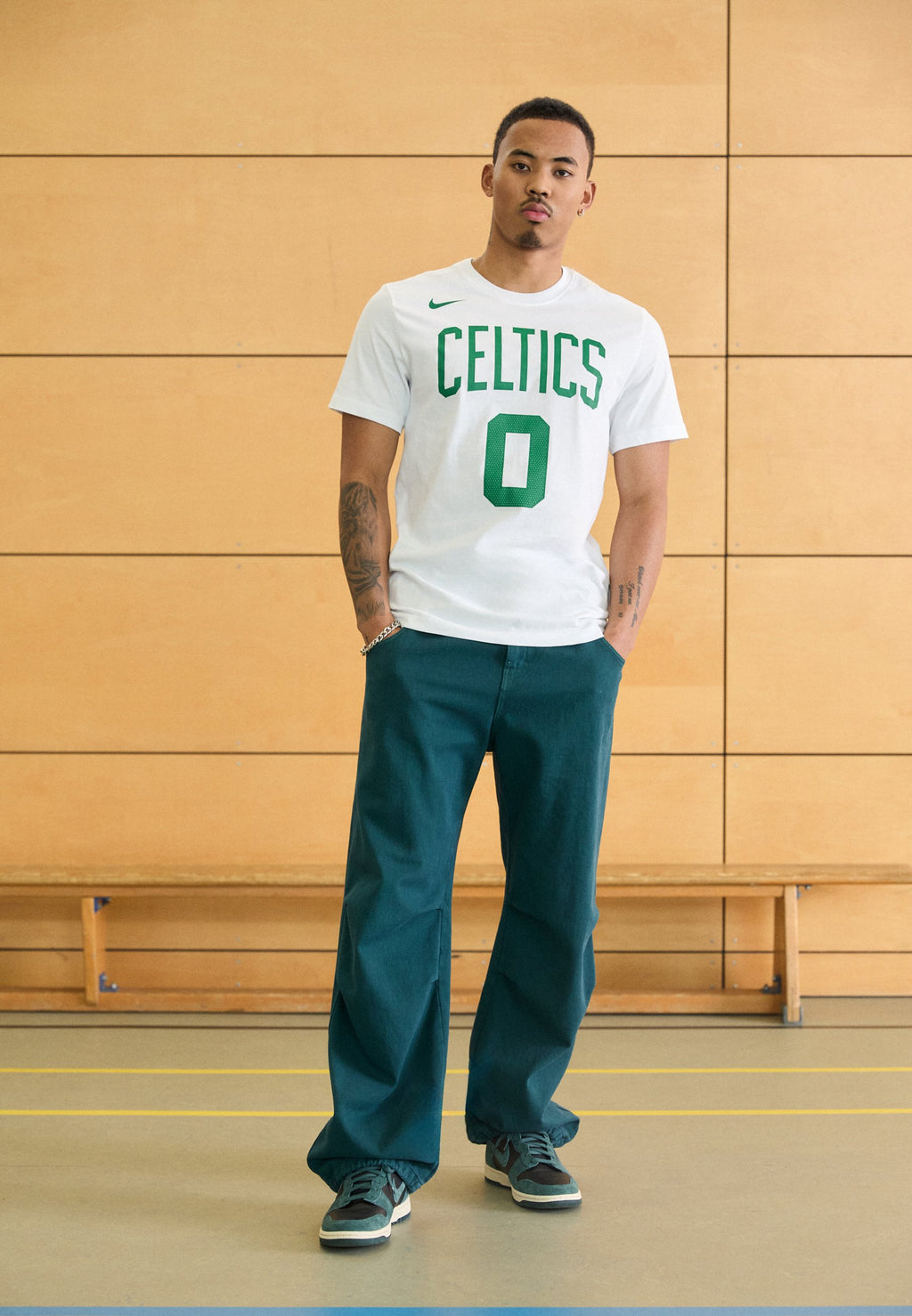 NBA JAYSON TATUM BOSTON CELTICS TEE - NBA jersey - white/tatum jayson