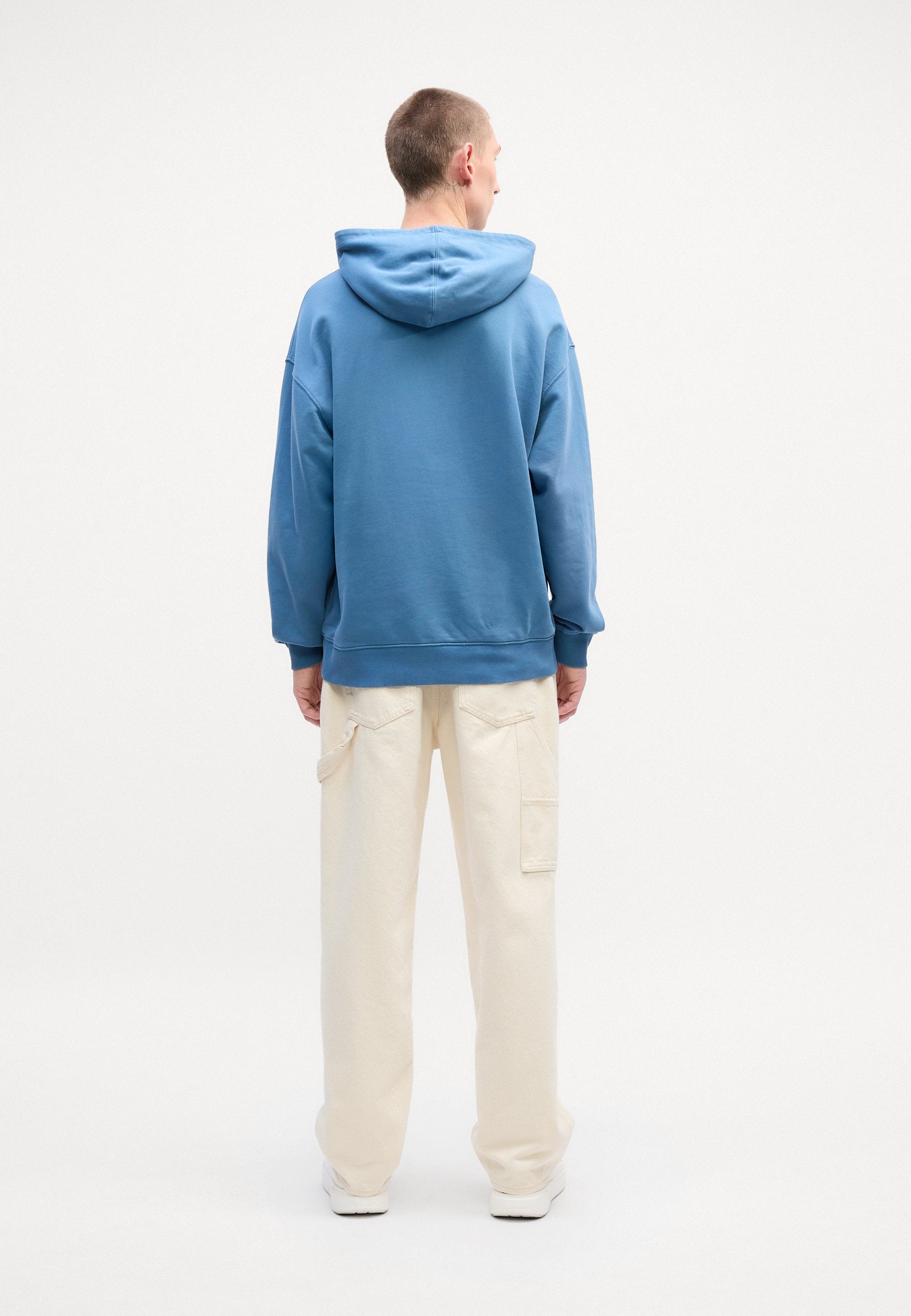 NOGUDI - Hoodie - open blue