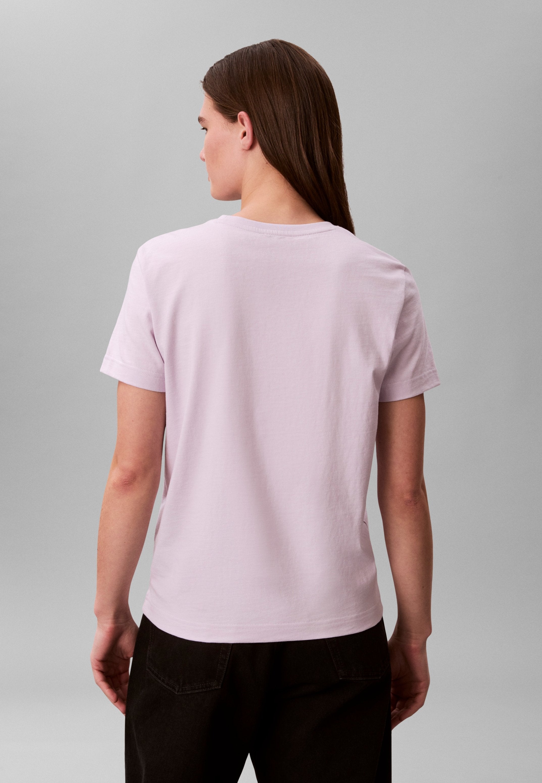 MONOGRAM CREW TEE - Basic T-shirt - island lilac