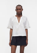 MAY EYELET  - Blouse - fresh white