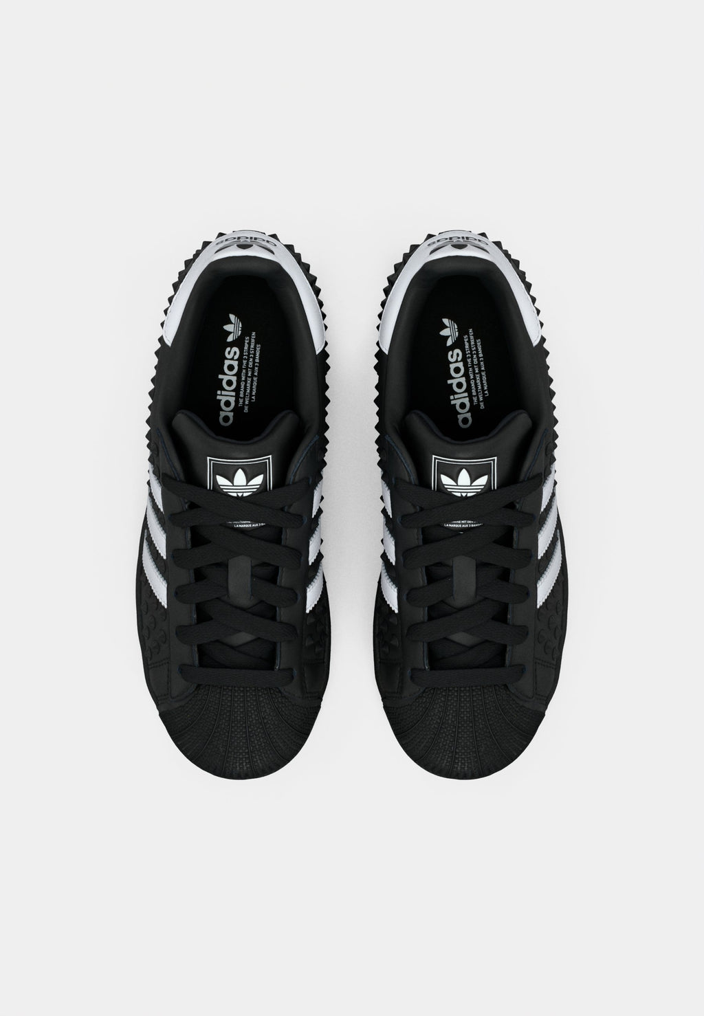 SUPERSTAR II - Trainers - core black/footwear white