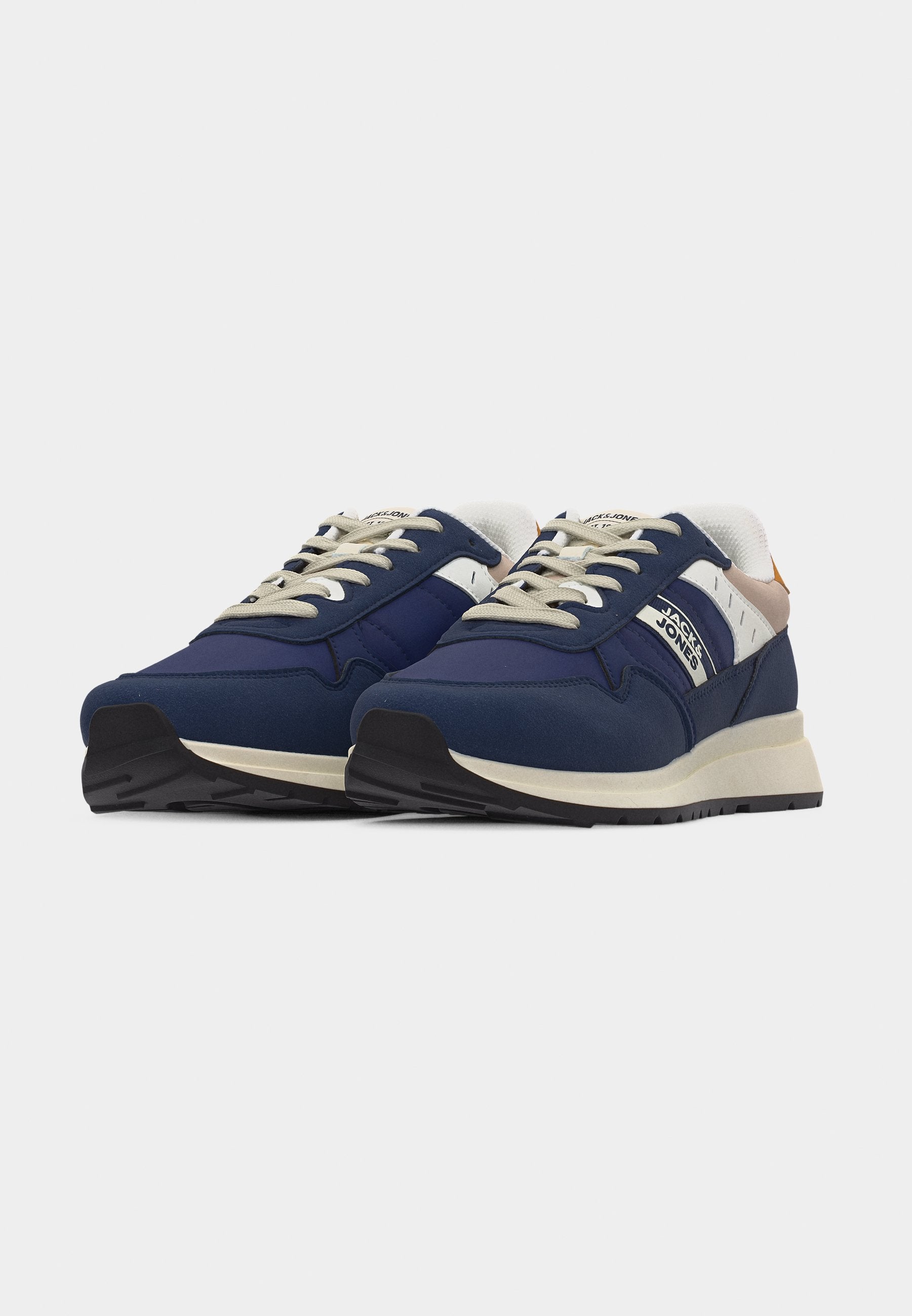 JFWOSWALD TAPE COMBO - Trainers - navy/peony