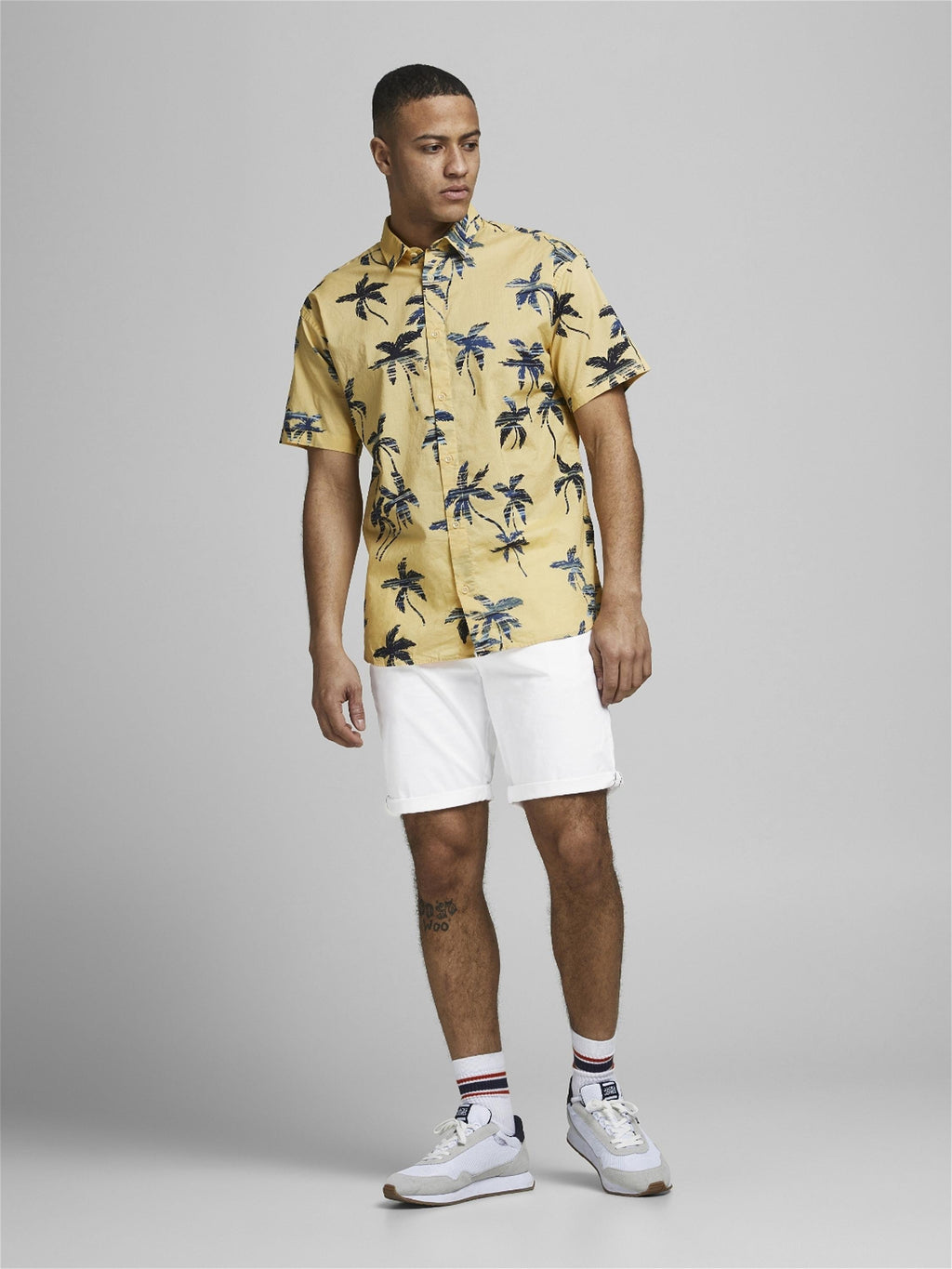JPSTBOWIE JJSHORTS - Shorts - white