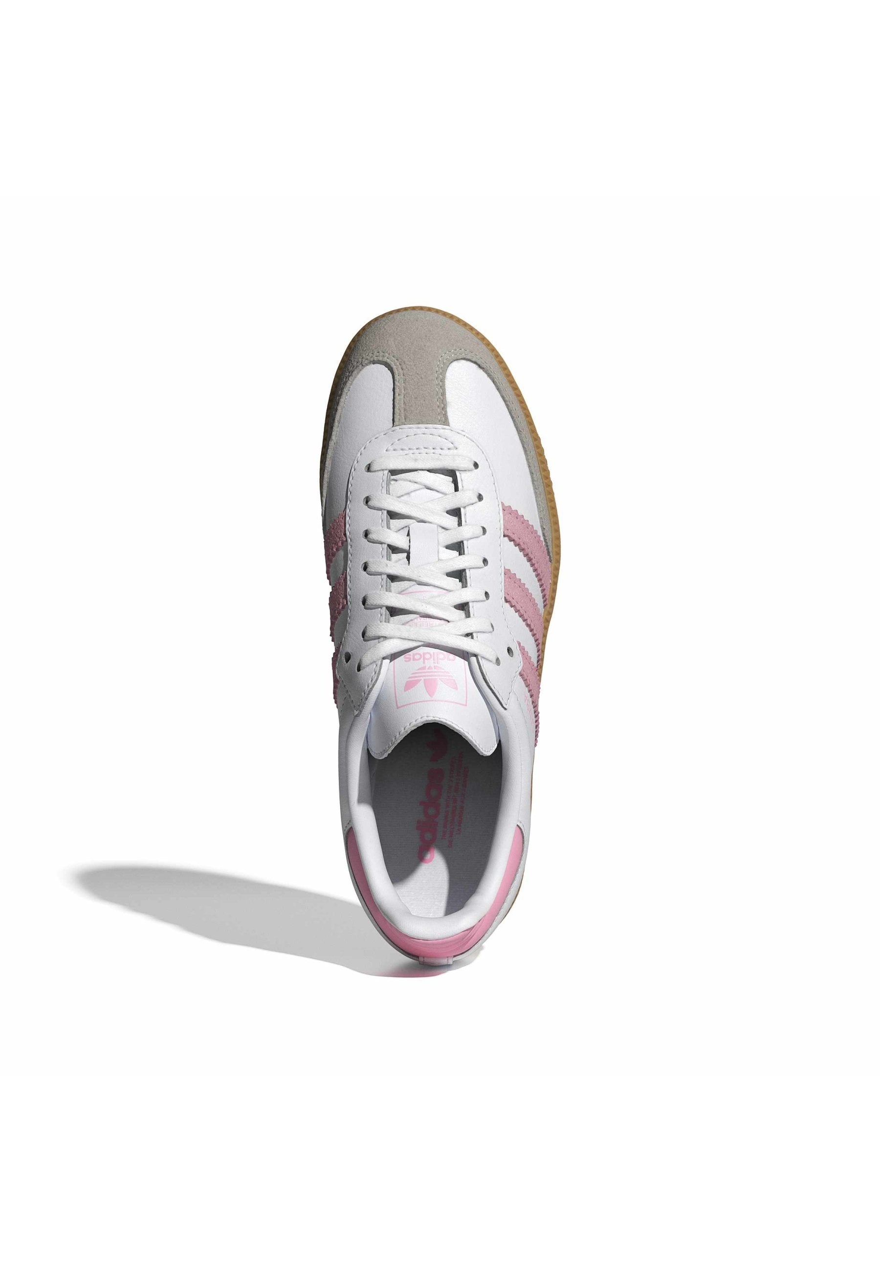 SAMBA OG UNISEX - Baskets - blanc/rose clair/gomme