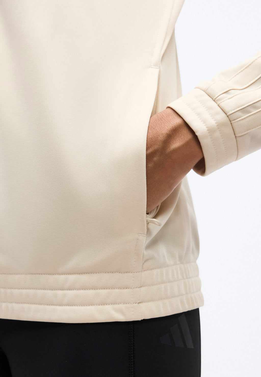 ESSENTIALS TRICOT 3 STRIPES TRACKTOP - Training jacket - crystal