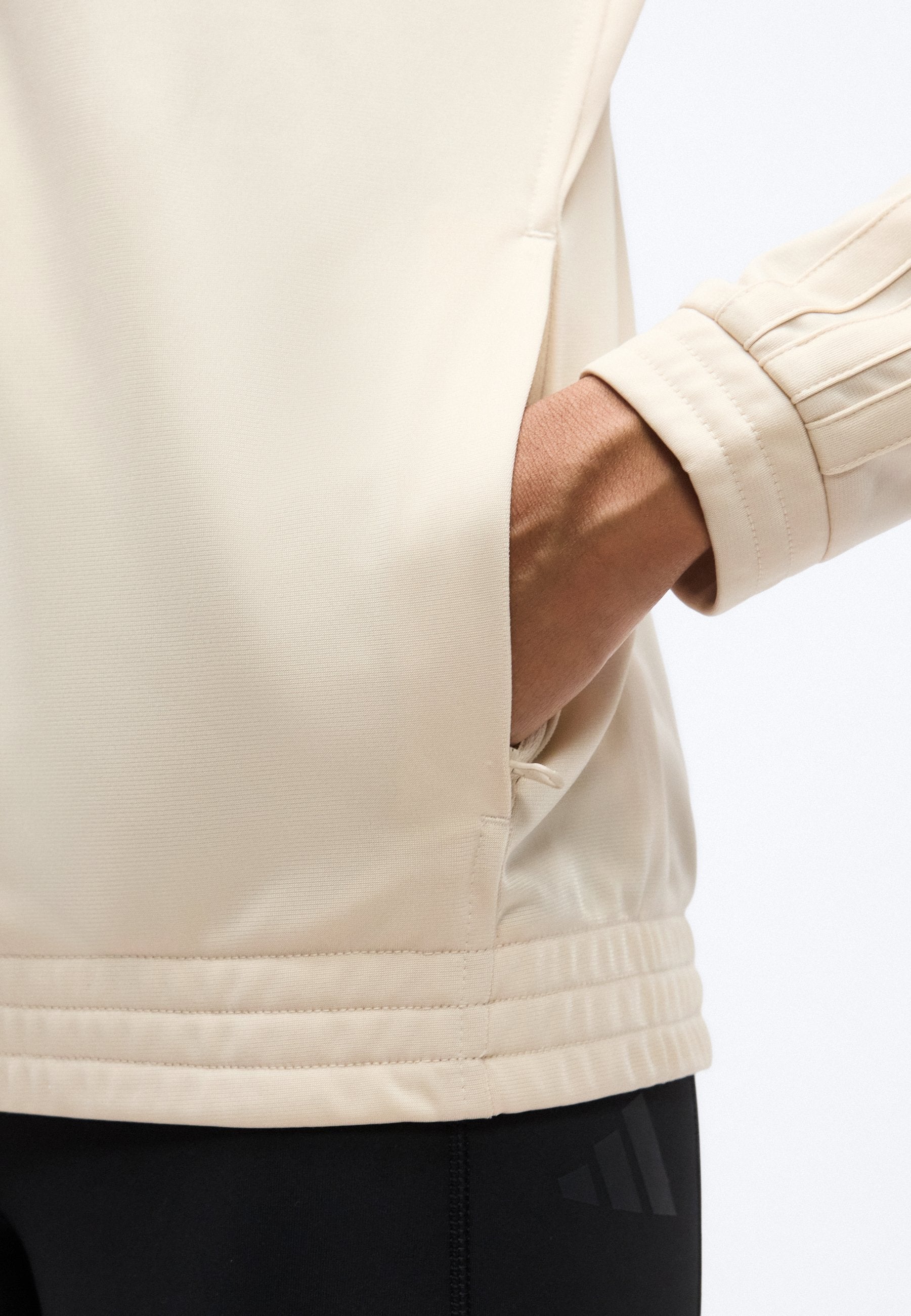 ESSENTIALS TRICOT 3 STRIPES TRACKTOP - Training jacket - crystal