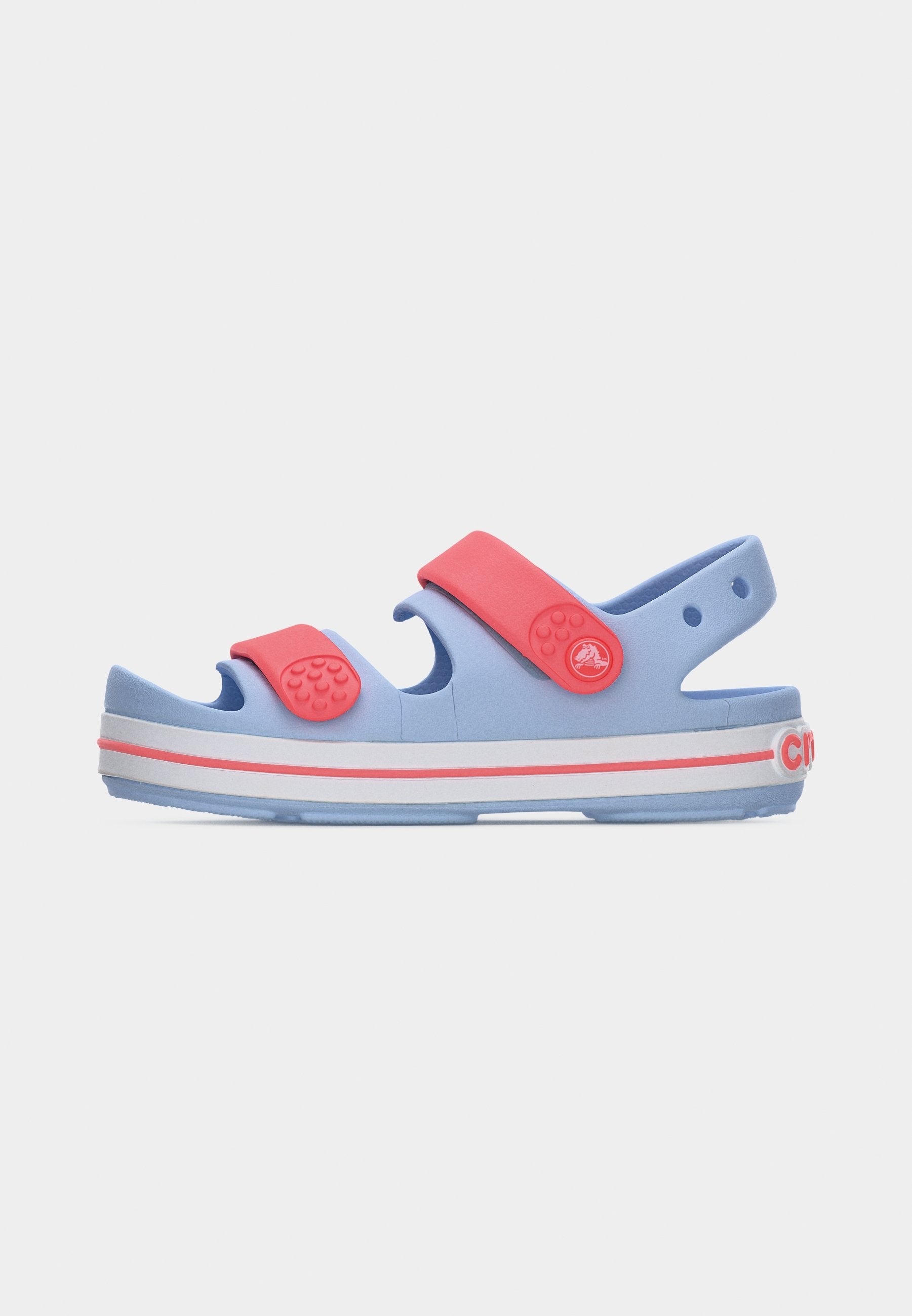 CROCBAND CRUISER - Pool slides - blue frost/guava