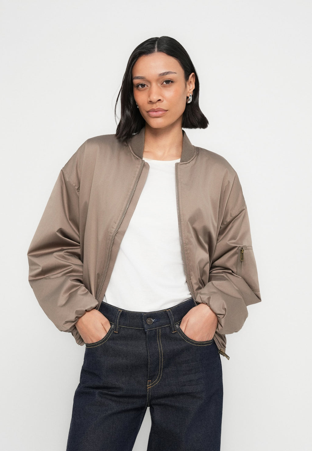 LORRAINE BOMBER - Bomber Jacket - walnut shell
