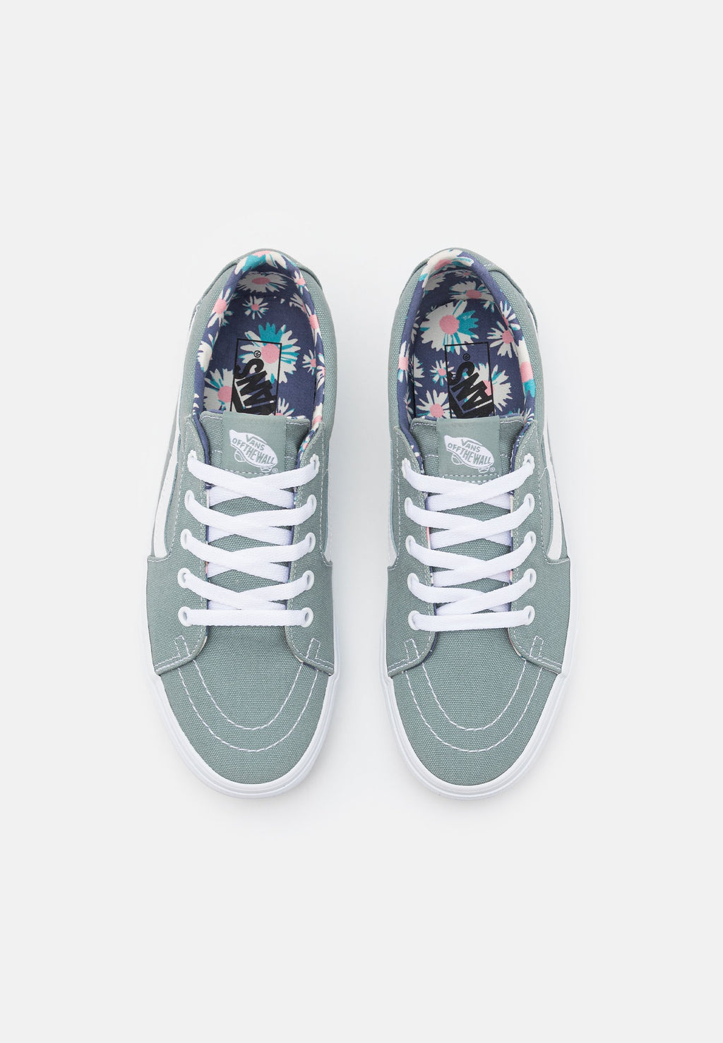 SK8-LOW UNISEX - Trainers - green milieu/true white