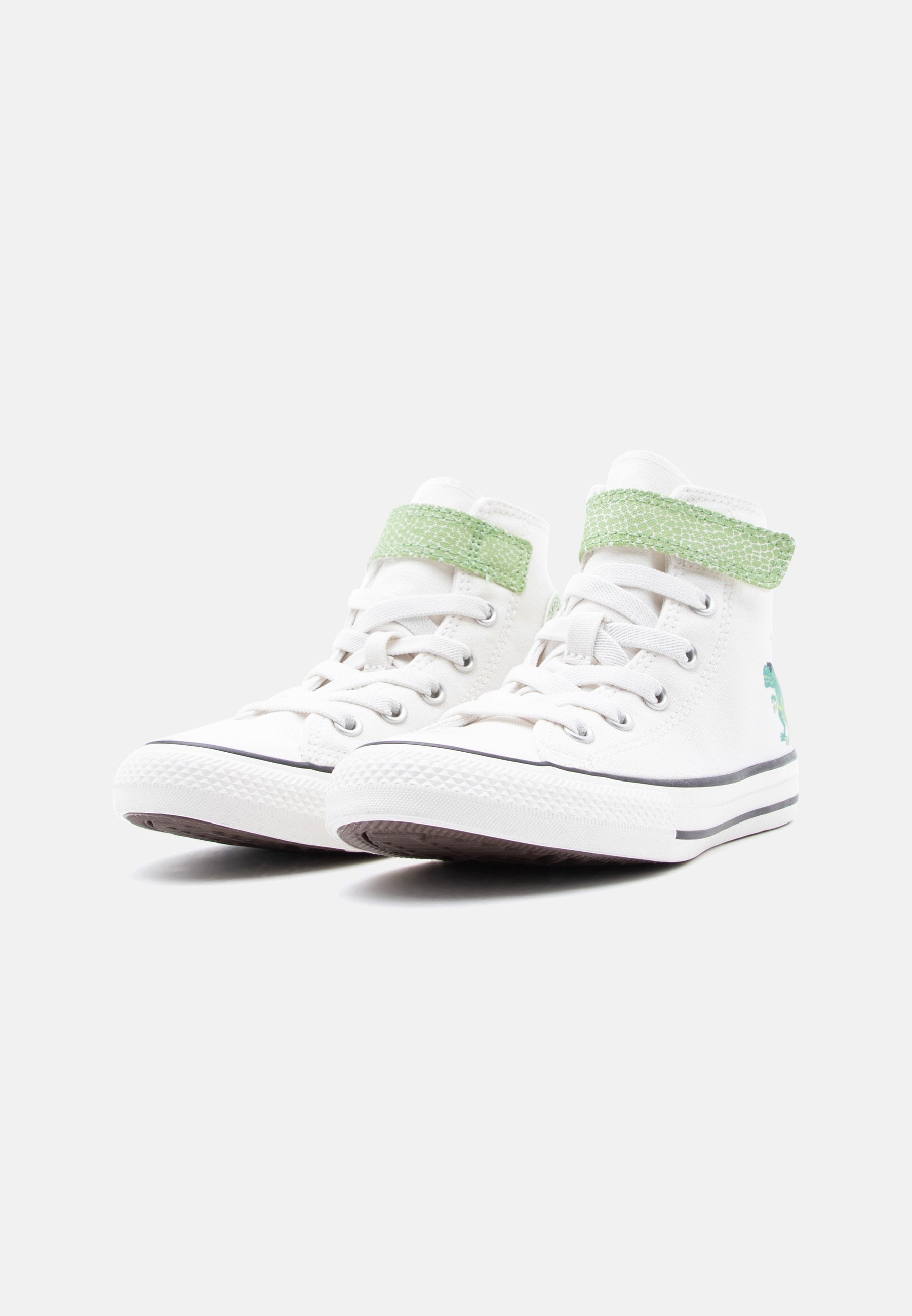 CHUCK TAYLOR ALL STAR EASY ON DINOS UNISEX - High-top trainers - vintage white/fresh cut