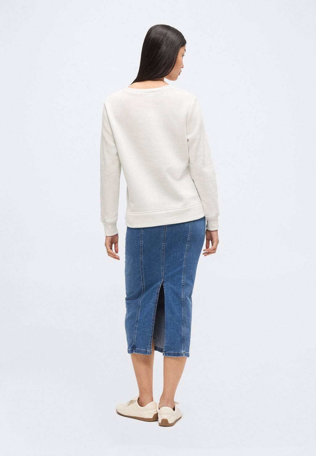 LOGO DOORBUSTER CREW - Sweatshirt - off-white