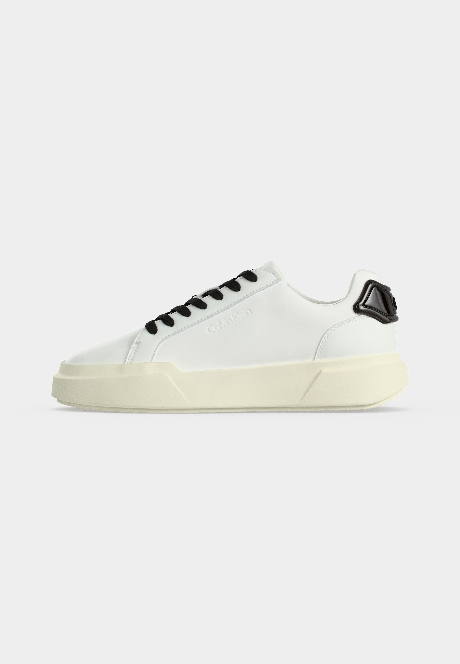 CHUNKY CUPSOLE LACEUP - Trainers - bright white/black/off white