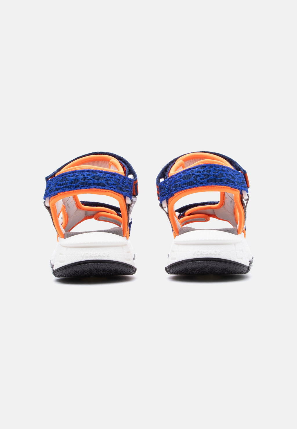 UNISEX - Sandals - arancio fluo/blue