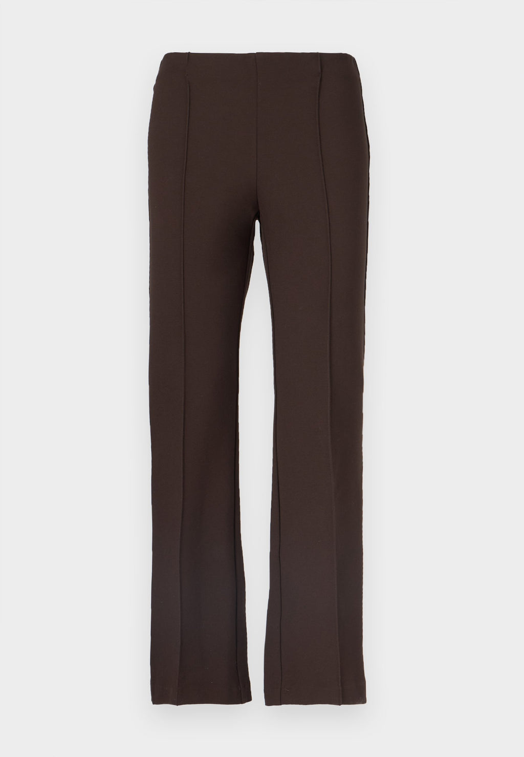 PONTE BOOT PANT - Trousers - terra brown