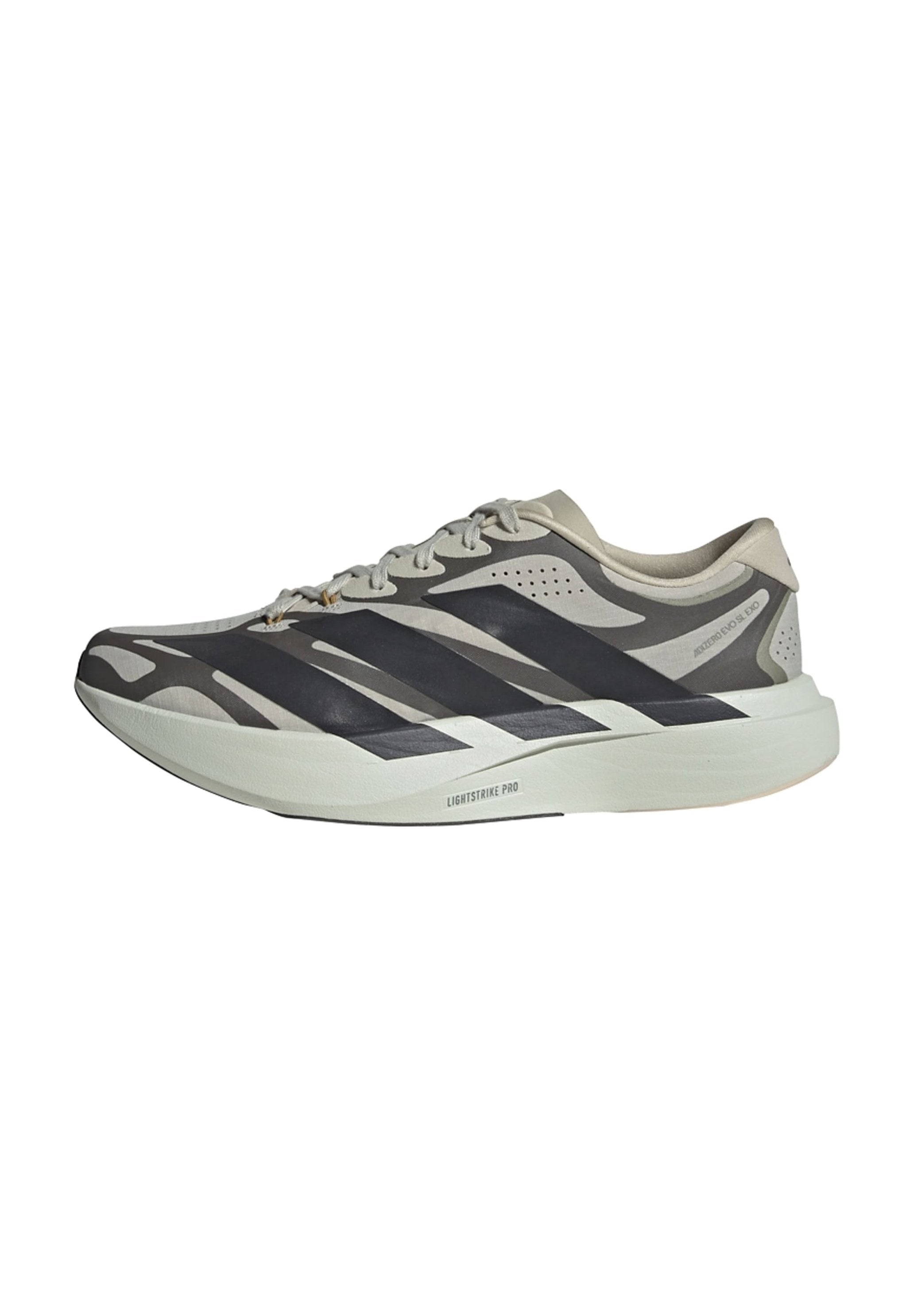 ADIZERO EVO SL EXO M - Trainers - putty grey/utility black/iron met.