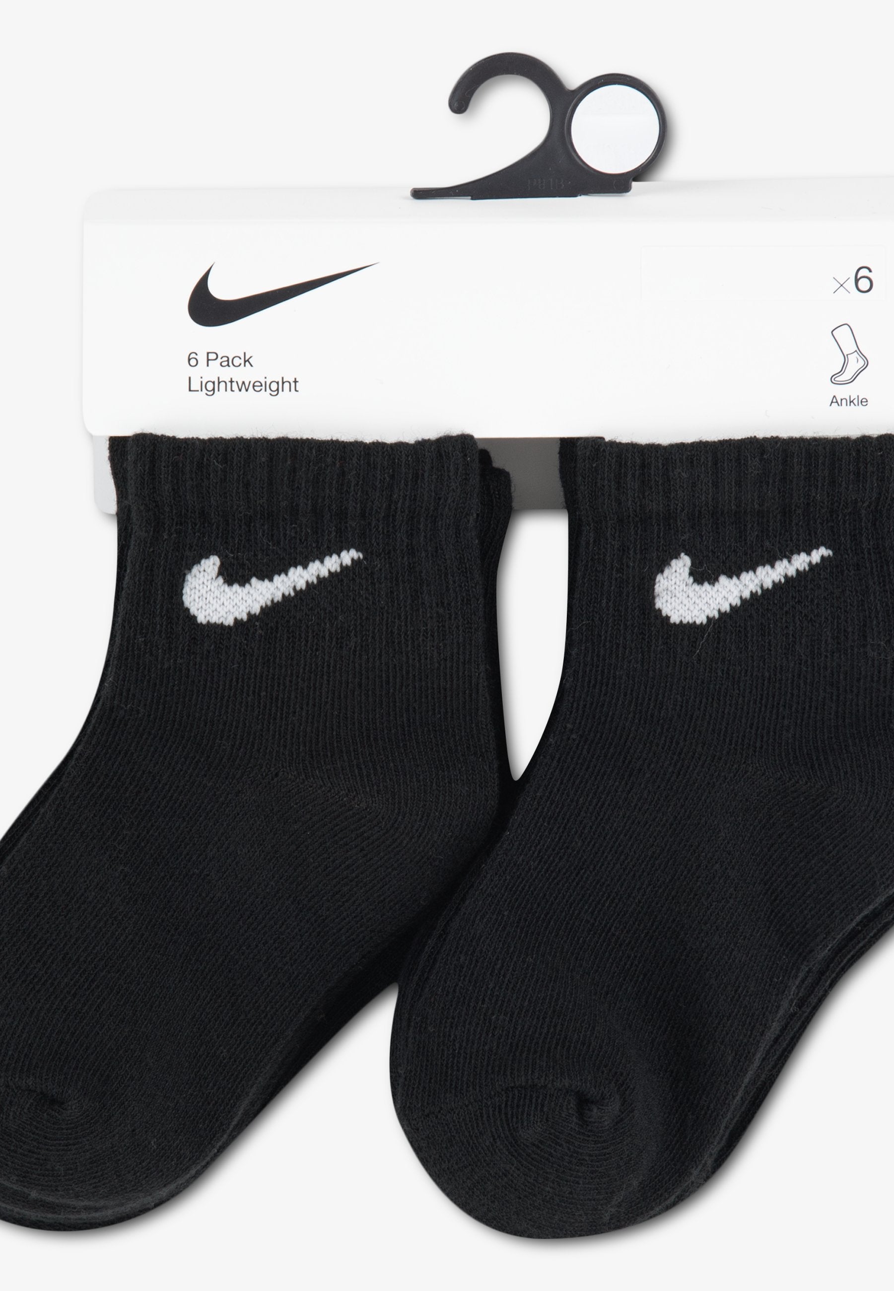 INFANT ANKLE 6 PACK - Socks - black