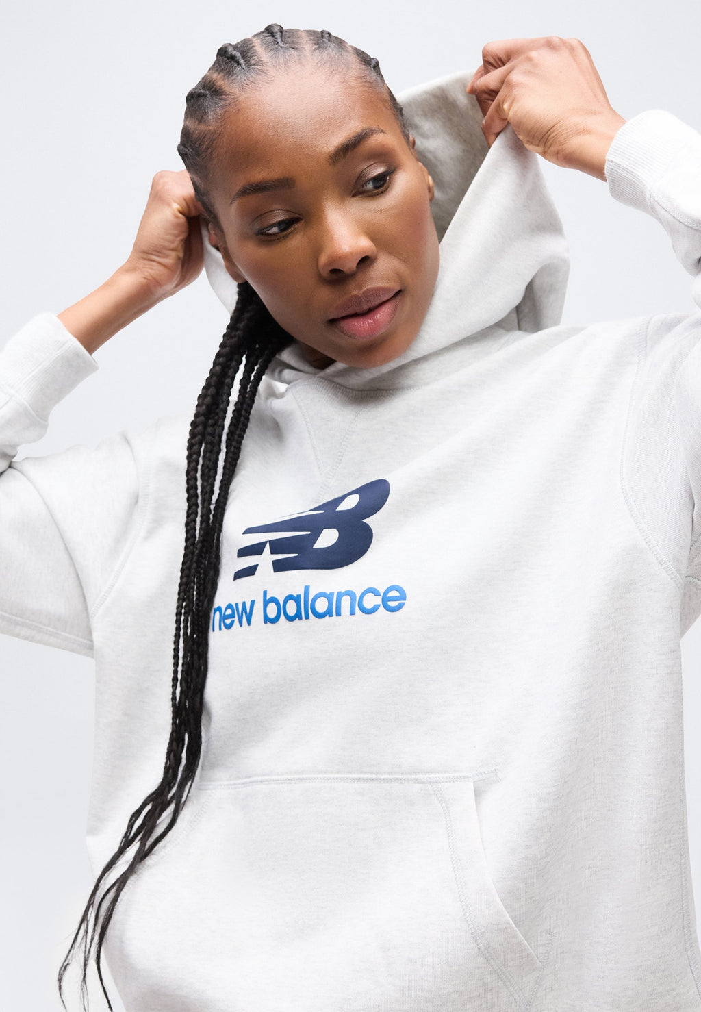 هودي ألعاب القوى - هودي - رمادي فاتح