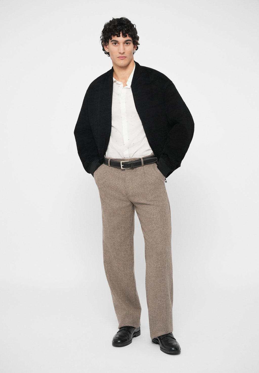 JACKET - Bomber Jacket - black denim