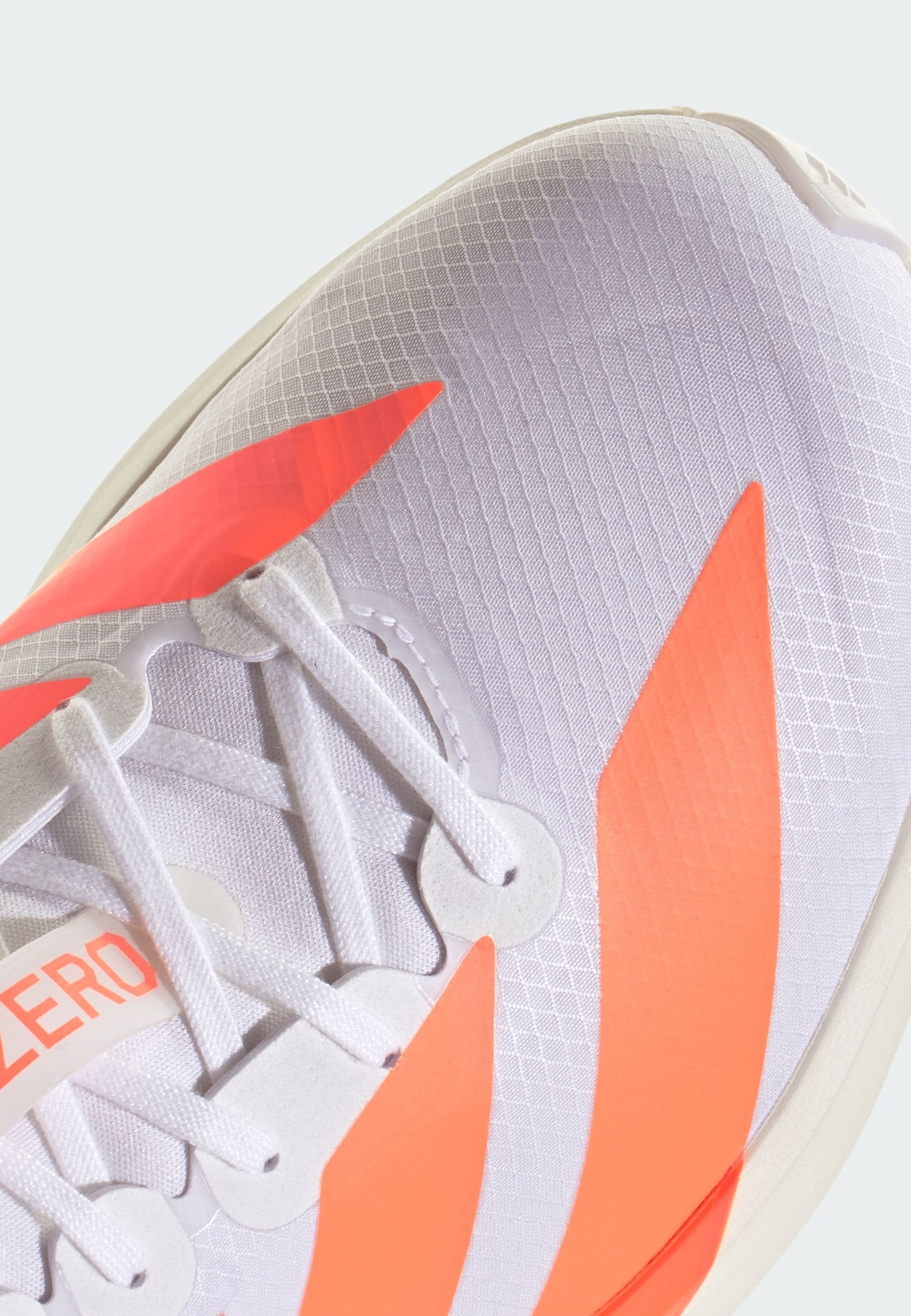 ADIZERO ADIOS 9 - Road running shoes - cloud white   lucid orange   lucid red