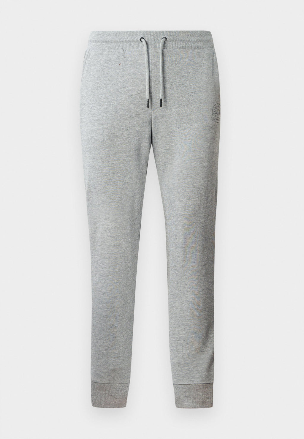 JJIGORDON JJSHARK - Tracksuit bottoms - light grey melange