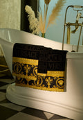 BATH 5 PIECES I HEART BAROQUE - Towel set - black