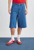 FIREBIRD - Denim shorts - medium vintage denim