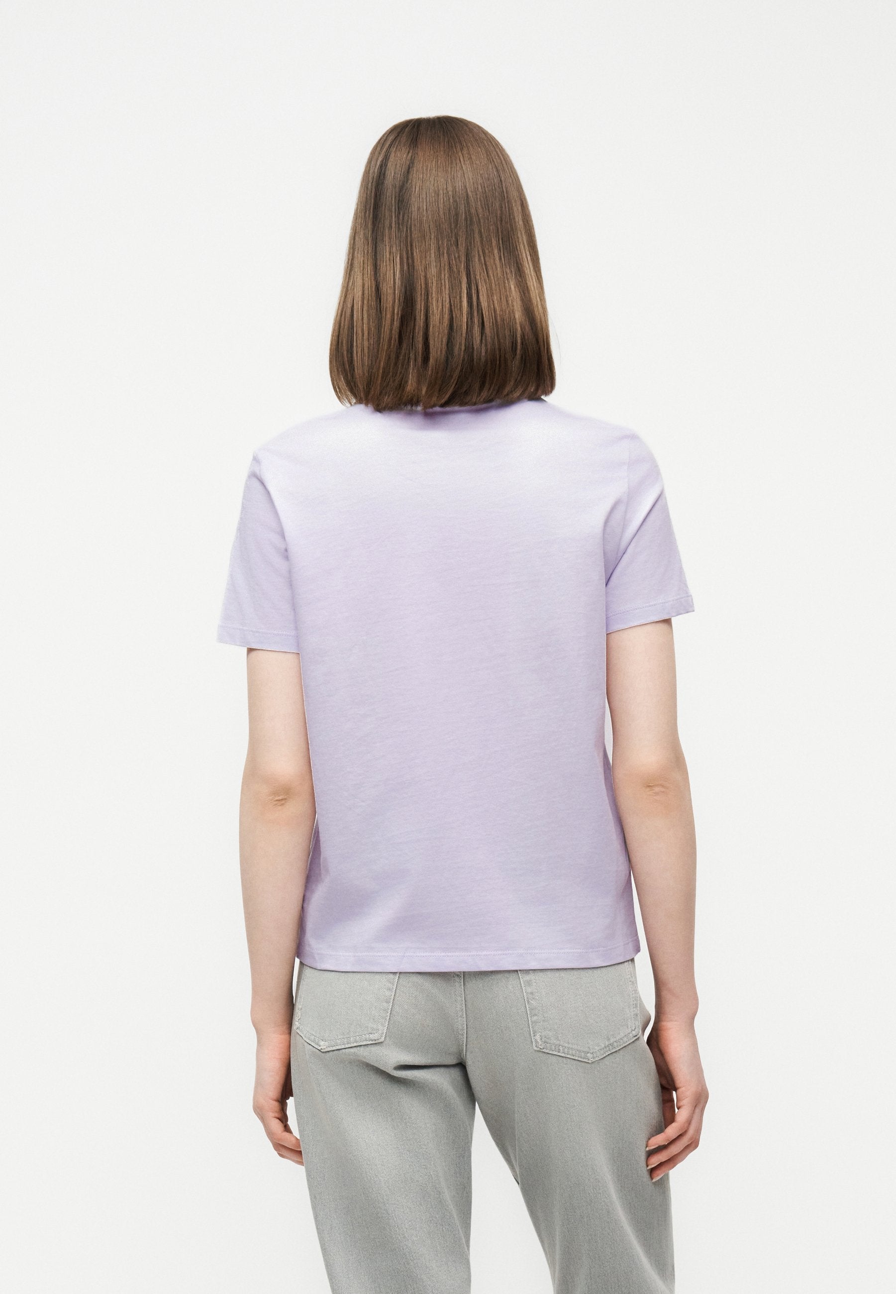 TEE MONOLOGO - T-shirt imprimé - lilas des îles