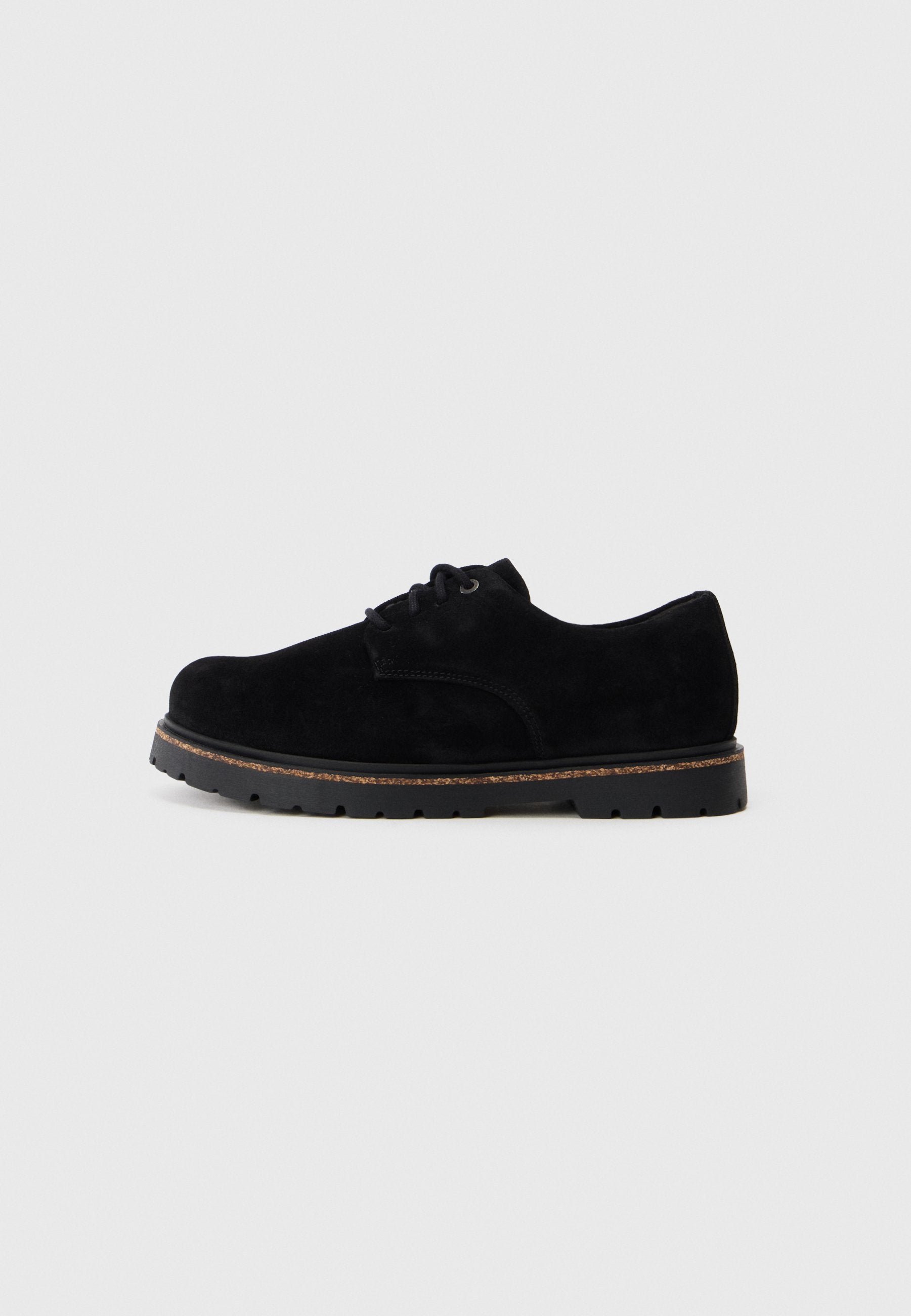 HIGHWOOD LACE LOW LEVE BLACKN - REGULAR - أحذية لرباط - أسود