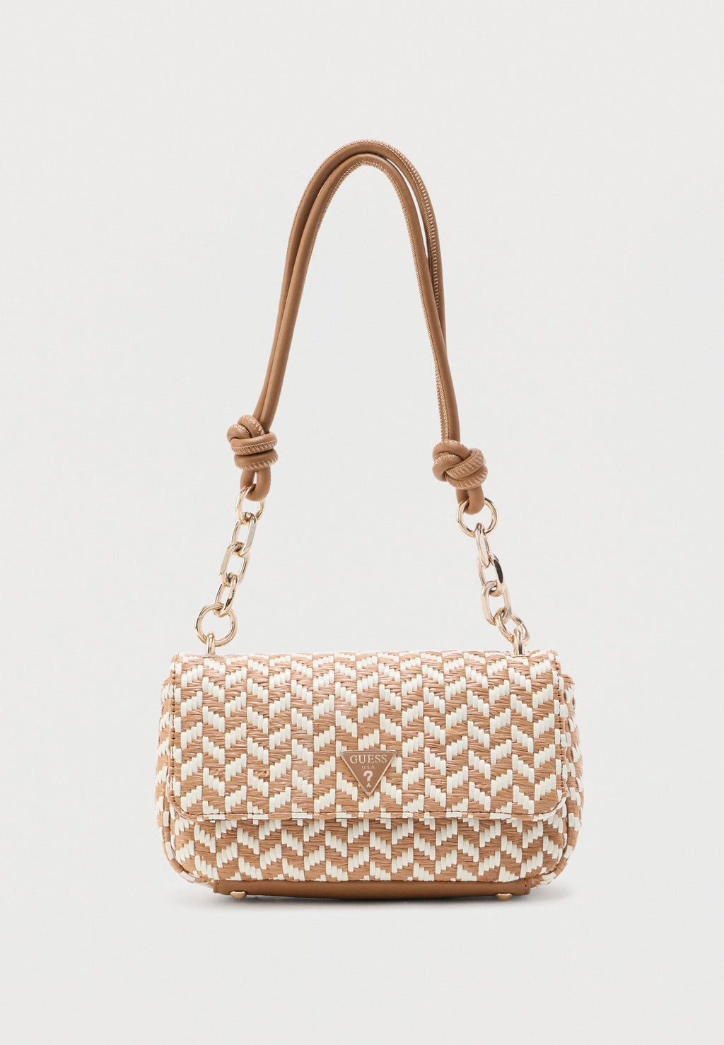 TESSI FLAP SHOULDER  - Handbag - cognac