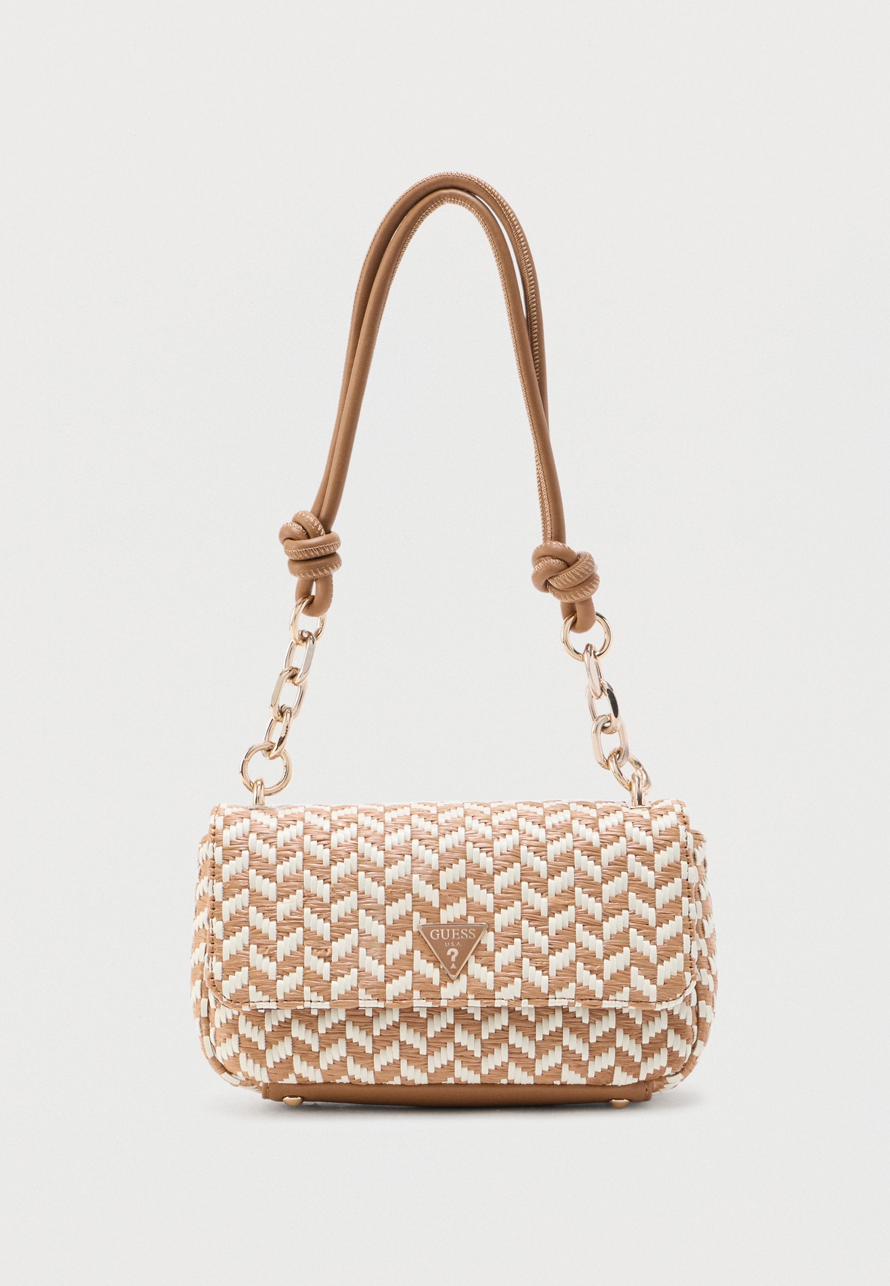 TESSI FLAP SHOULDER  - Handbag - cognac