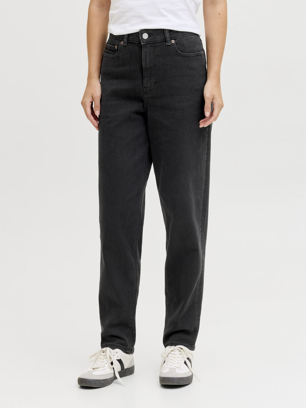 Mom fit JXLISBON HW C4143 JEANS DNM NOOS - Mom Jeans - black denim