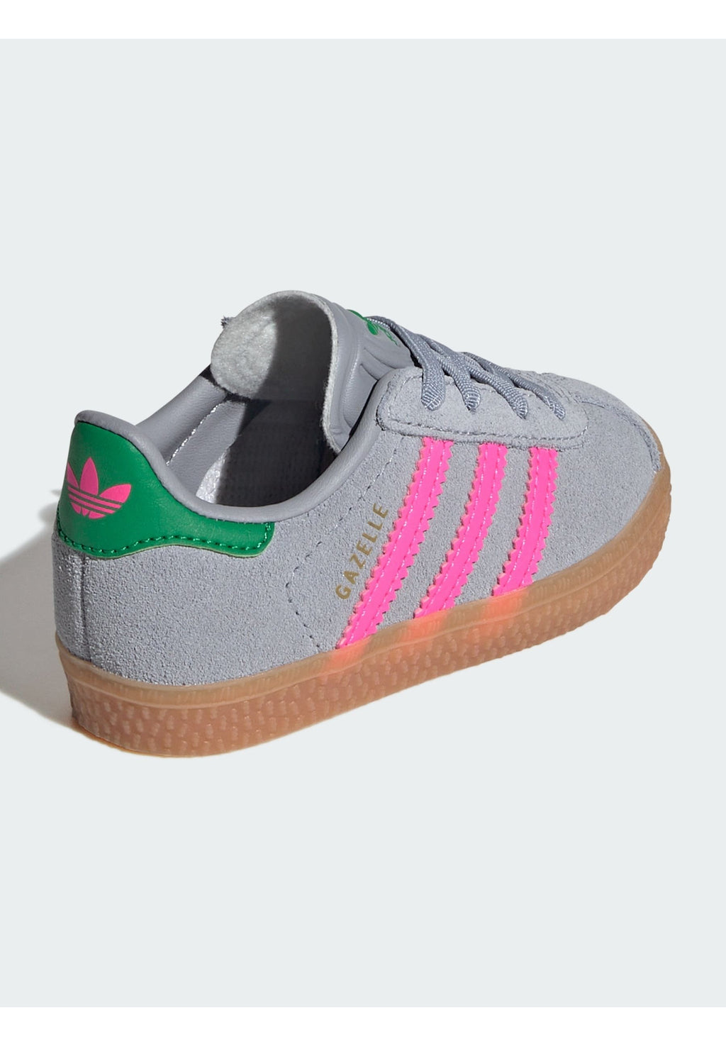GAZELLE UNISEX - Bebek ayakkabısı - gümüş rengi/açık pembe/yeşil