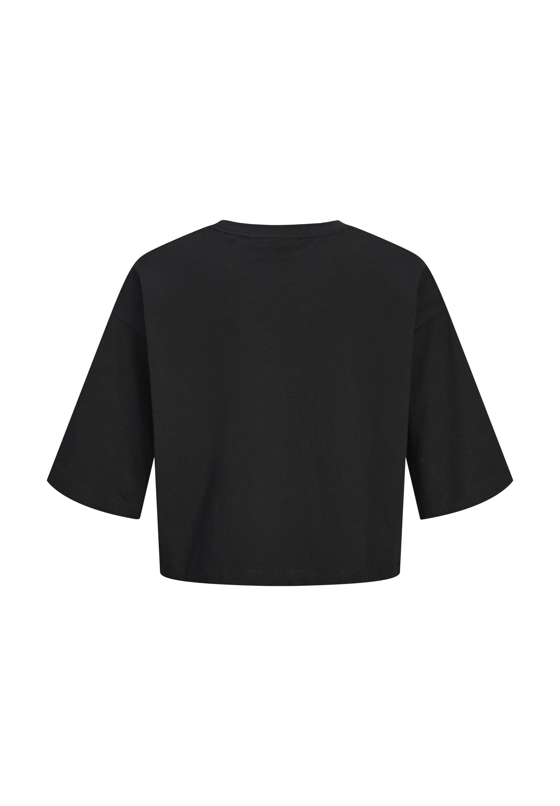 TEE COURT AMPLE JXANDREA - T-shirt basique - noir