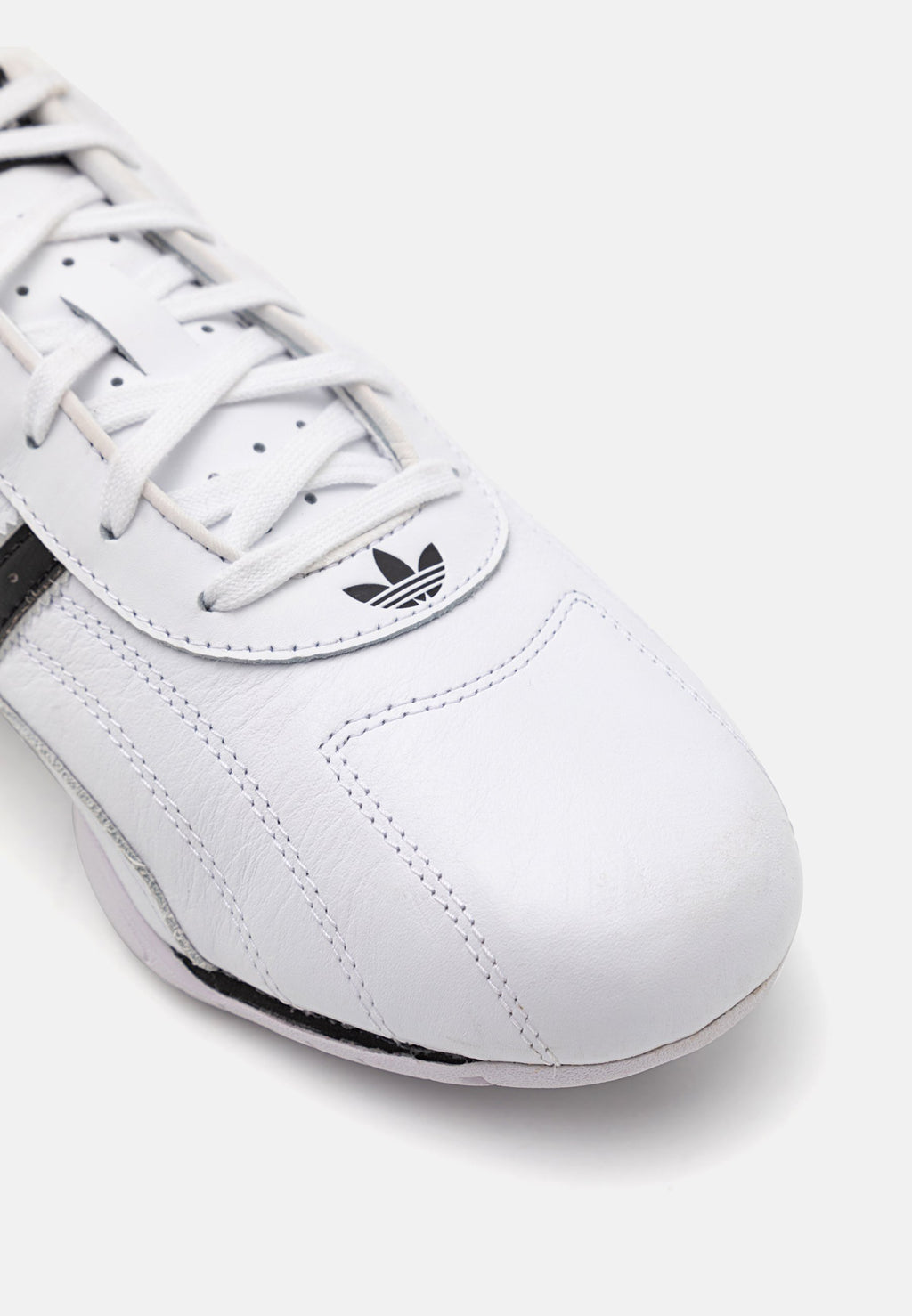 ADIRACER LO UNISEX - Trainers - footwear white/core black/silver metallic