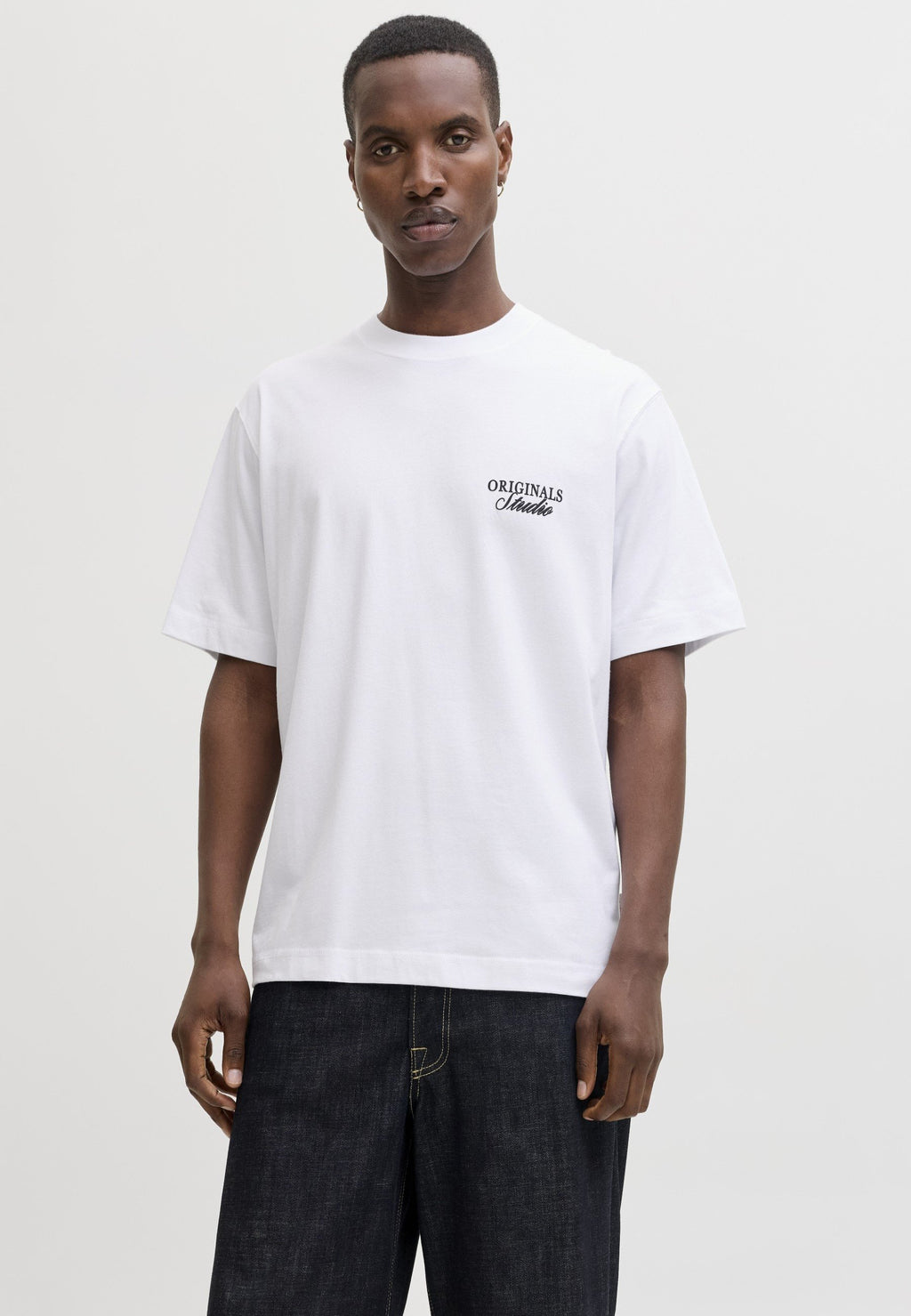 T-shirt imprimé – blanc éclatant