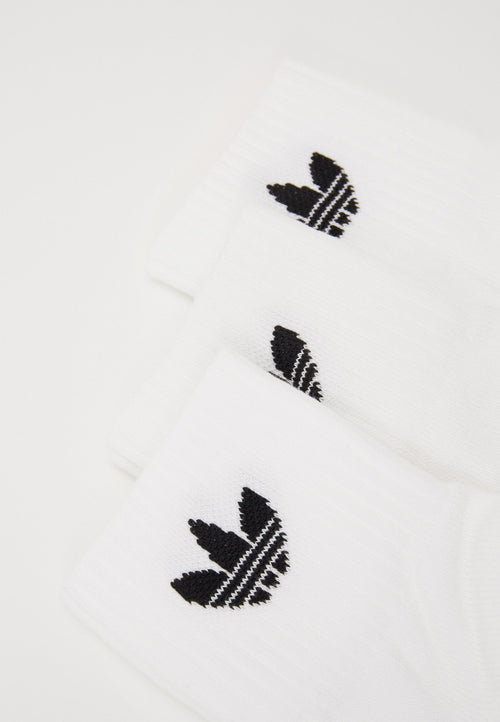 1/4 3PACK - Socks - white/black