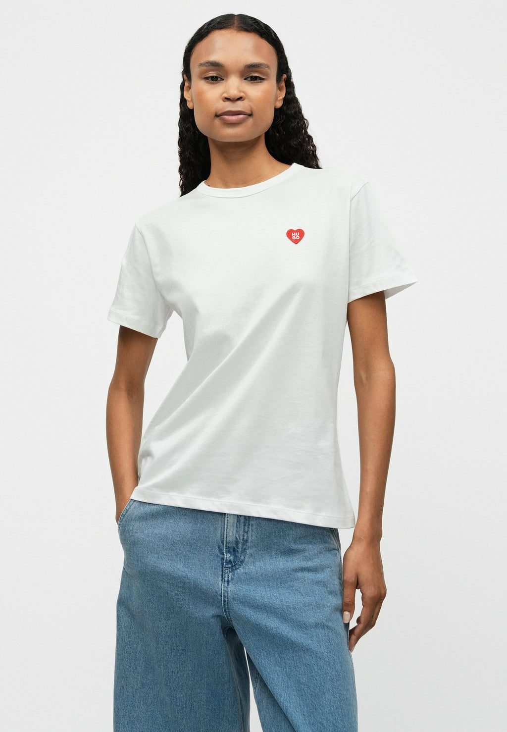 DAMACIA - Basic T-shirt - white