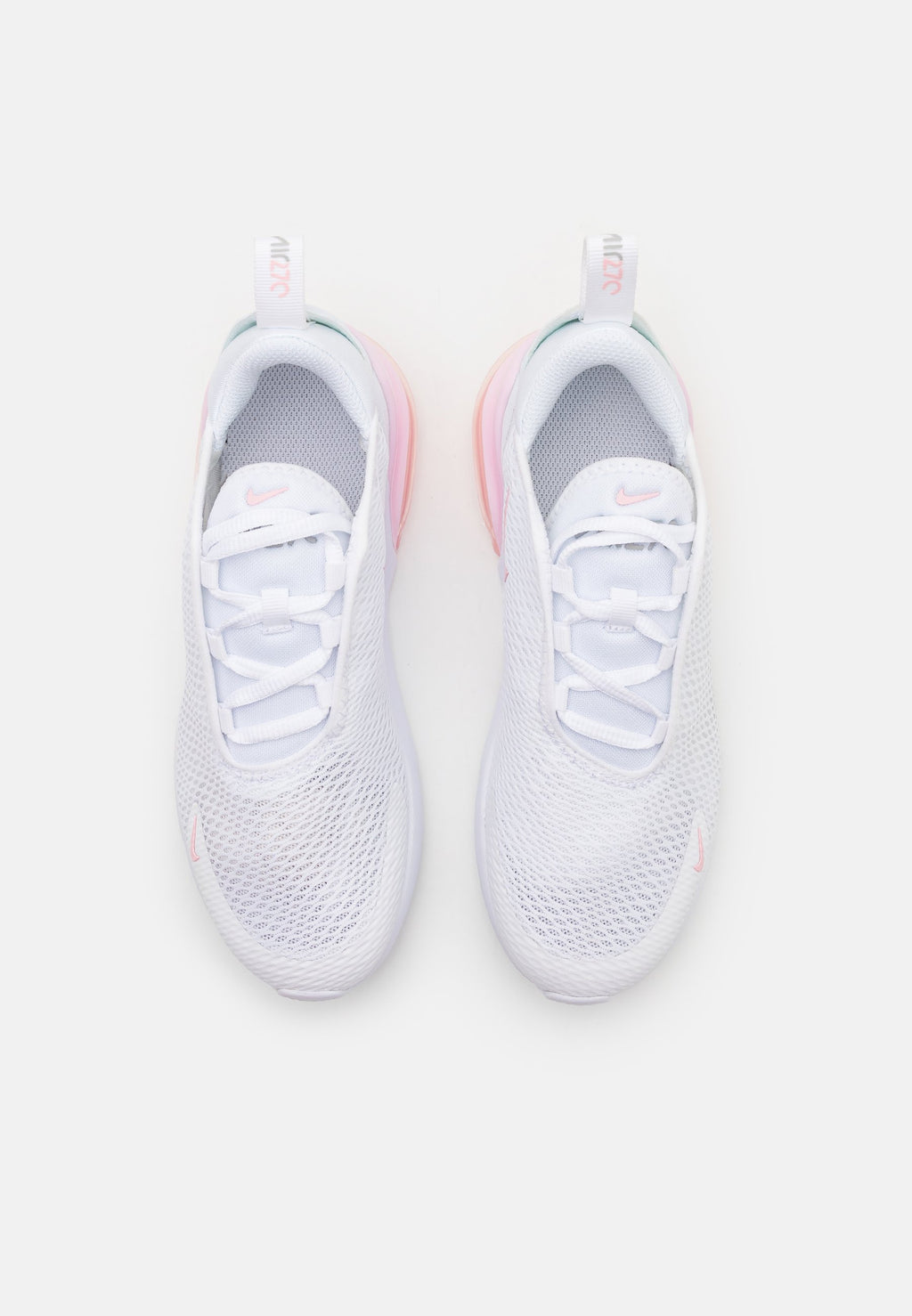 AIR MAX 270 UNISEX - Trainers - white/pink foam/light smoke grey