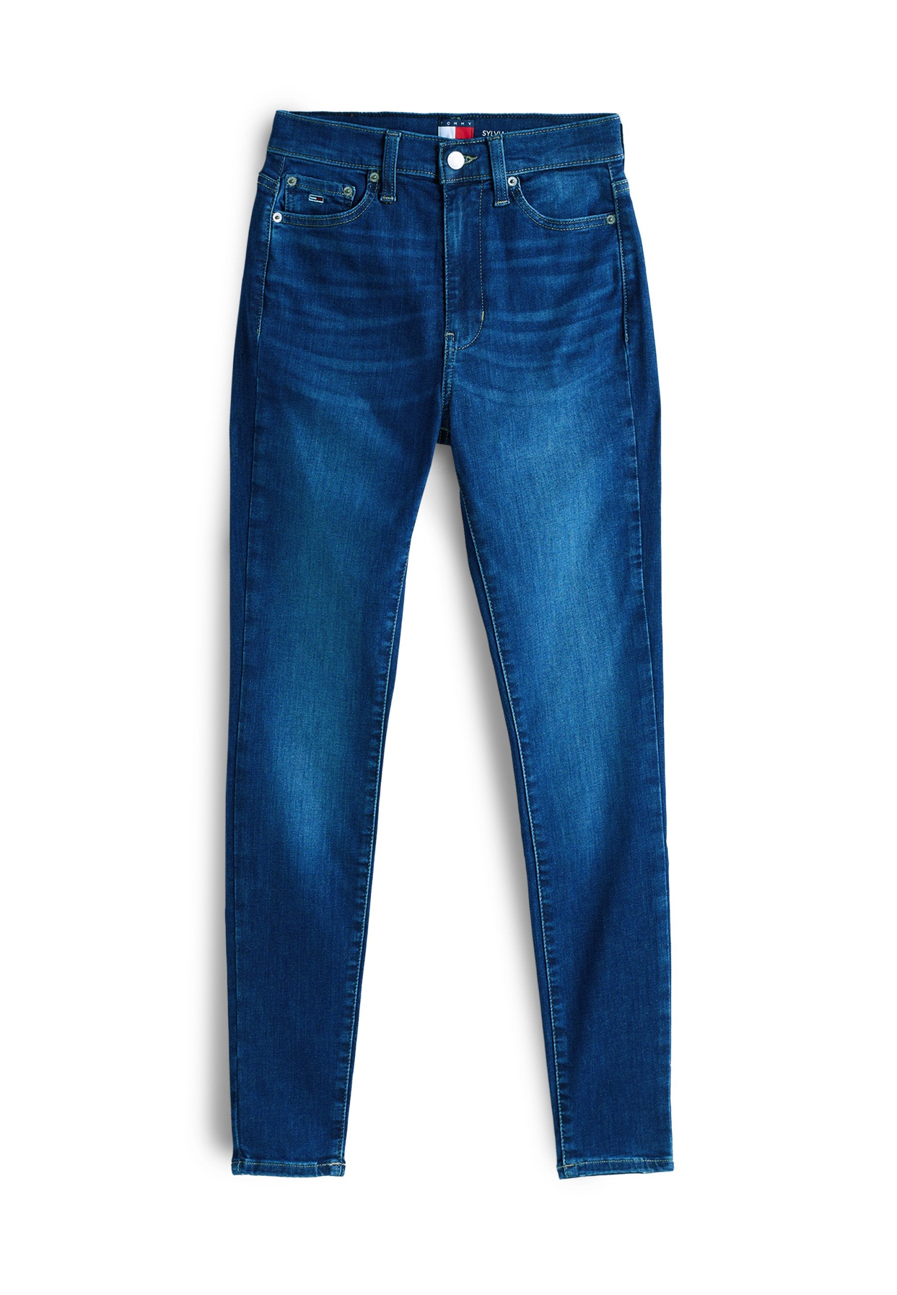SYLVIA HGH SKN - Jean Skinny Fit - denim foncé